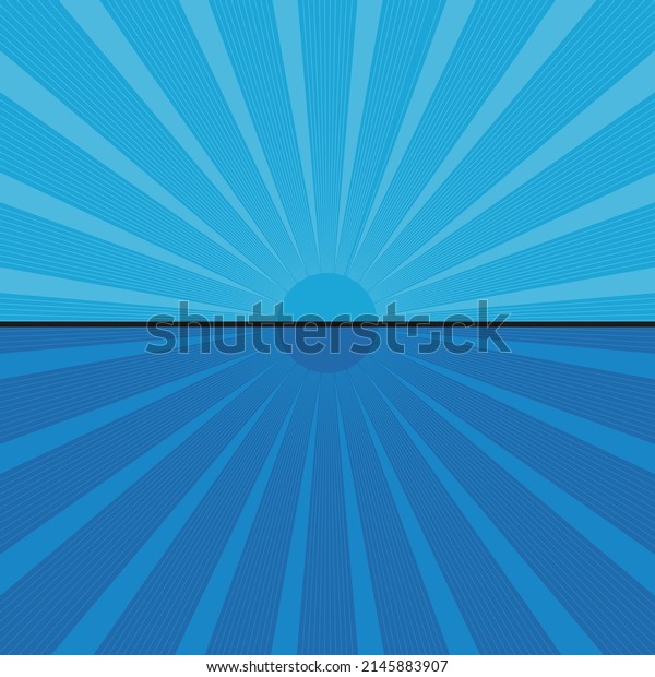Two-color\
concentrated line divided into two, background illustration of\
radiation. Background, banner,\
backdrop