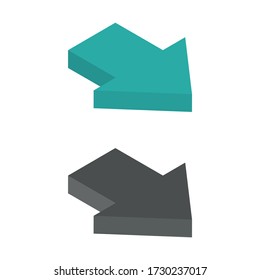 Zweifarbige Abbilder in isometrischem Design für Präsentation, Website-Design, Telefonanwendung, etc.