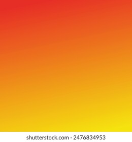 Two-color gradation background. red and yellow