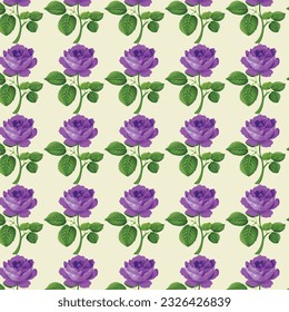 Patrón floral vectorial de dos colores. Diseño de papel pintado, papel envolvente, fondo, tela. Patrón vectorial sin fisuras con flores de escalada decorativas.