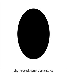 Two-domentional figure icon 4 black and white
