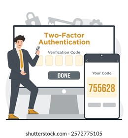 two-factor authentication with OTP, Face ID, PIN, fingerprint, and biometric security for enhanced data protection