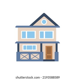 2,164 Two Story House Vector Images, Stock Photos & Vectors | Shutterstock