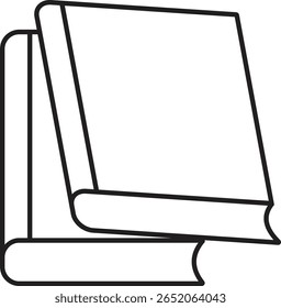 Two-tier file binder icon representing filing system, layered storage or organized documentation with transparent background