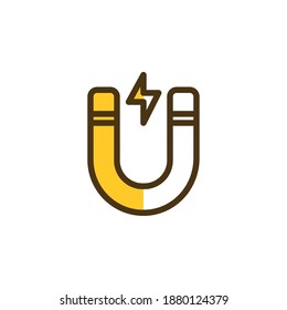 Two-Tone color, icon physicist, education icon can be used for mobile app, website, infographic, with eps file editable, etc