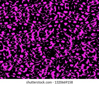 Two-tone texture black pink. Bright pink color in abstract texture. Vector graphics in an unusual structure.