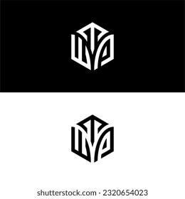 TWP hexagon logo design, flourish, develop, natural, luxury, simple, finance logo, real estate, suitable for your company.