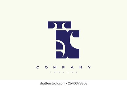 TX Abstract Geometric Logo Design. Modern and elegant logo design with simplistic typography elements, showcasing branding excellence.