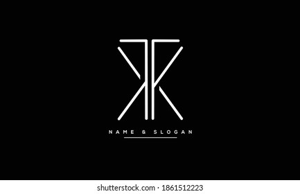 Monogramm der abstrakten Logos von TX, XT, T, X