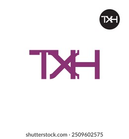 TXH Logo Letter Monogram Design