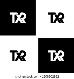 txr letter original logo design