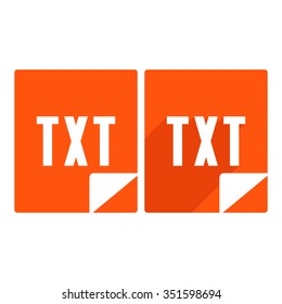 txt icon.vector illustration.