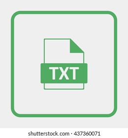 TXT text file icon.