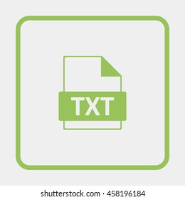 TXT text file icon.