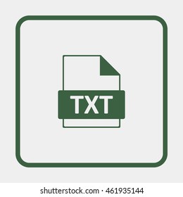 TXT text file icon.