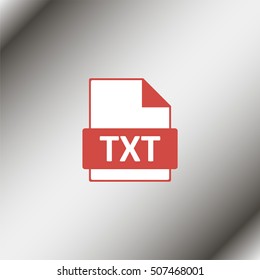 TXT text file icon.