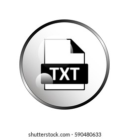 TXT text file icon.