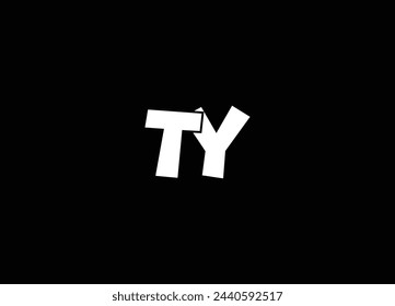 TY  abstract logo design and letter logo