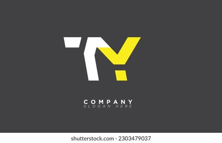 TY Alphabet letters Initials Monogram logo YT, T and Y