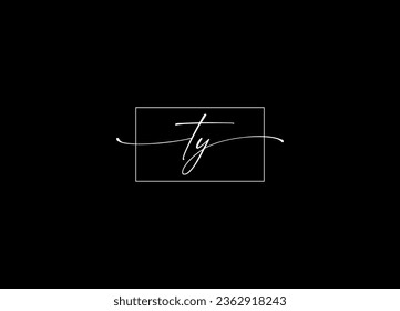 TY  Initial logo design and Letter  logo design