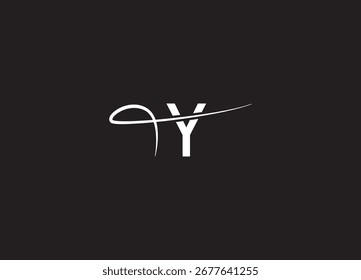 TY initial logo design and modern creative logo