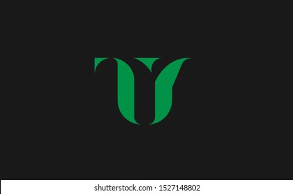 TY Letter Logo Design Template Vector