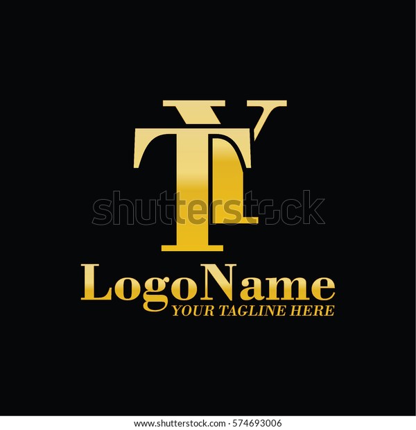 Ty Logo Stock Vector Royalty Free 574693006