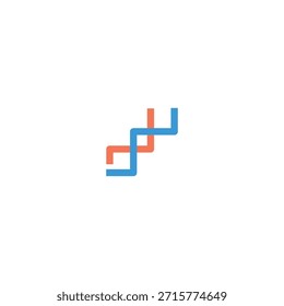 Logotipo de design de linha de ilusão de tecnologia TY