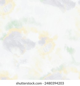 Tye Die Vector Boho. Green Yellow Background. Japanese Grunge Pattern. Die Green Culture. Seamless Grunge Batik. Yellow Dyed Print. Blue Shirt Watercolor. Grey Tie Dye Swirl. Vector White Tie Dye.