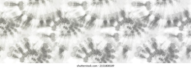 Tye Dye Pattern. Gray Vector Paint. Gray Seamless Print. Spiral Tie Dye Batik. Grey Tie Die Pattern. Spiral Soft Print. Vector Old Tie Dye. Brush Bright Fashion. Dirty Swirl Backdrop. Seamless Tye Die