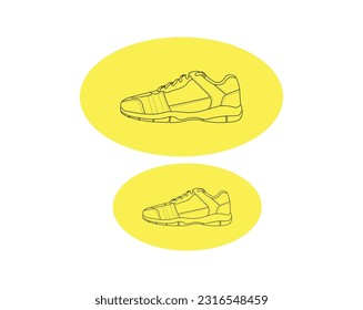 Tying Sports Shoes Vector Illustration Isolated Stock Vector (Royalty Free)  vector eps10 Sport shoes illustration vector, vectors in Running sports 