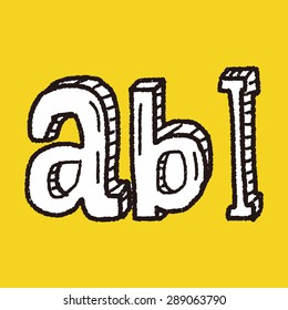 type abc doodle