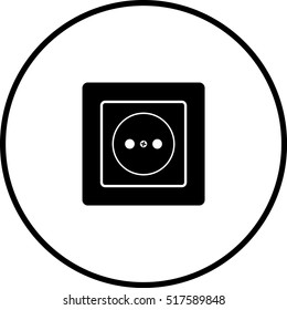 type c power outlet symbol