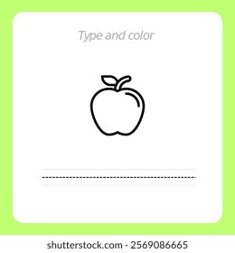 Type and color for kids 