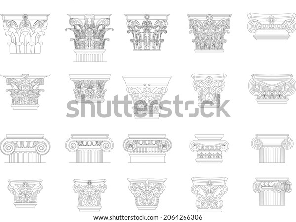 Type of Column\
Capitals in Architecture