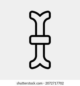 Type Cursor Icon Vector Illustration In Line Style, Use For Website Mobile App Presentation