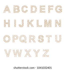 Type Design Concept Social Connecting