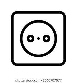 Type F Electrical Socket for Household Appliances