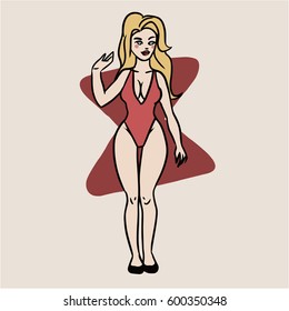 Type of figure hourglass