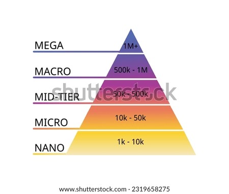 type of influencers to engage target audience in social media platform 