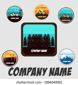 Un tipo de logotipo natural con un diseño único, creativo y moderno.
