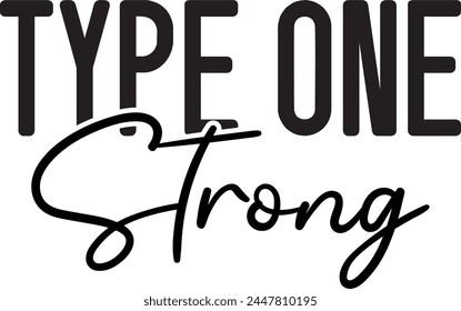 Tipo Uno Fuerte Amante del Diseño de Camiseta