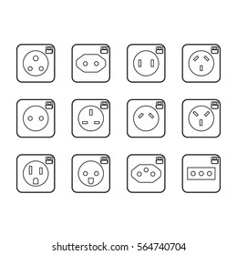type power socket set