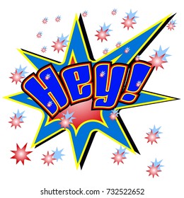 Type slogan hey and star. Find your wild side.