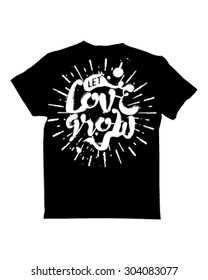 type tees - let love grow 02
