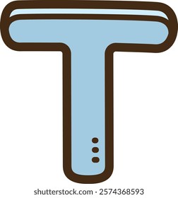 Type tool vector doodle illustration and graphic