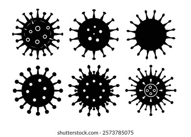 Type of Virus, hmpv, covid19, corona, omicron concept