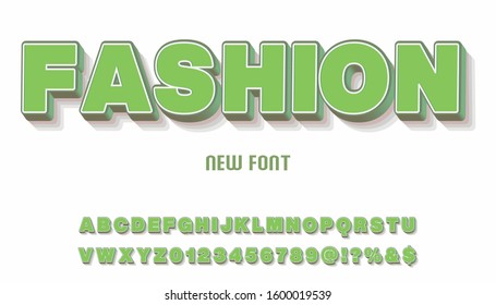 typeface 3d font Abstract modern alphabet and  fonts. happy gold style Typography creative ,shadow effect 