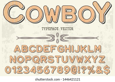 Typeface alphabet Font Script handcrafted handwritten vector label design old style.Shadow Effect.vintage Hand Drawn.Retro Typography.Vector Illustration.