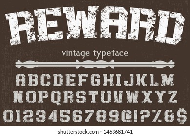 Typeface alphabet Font Script handcrafted handwritten vector label design old style.Shadow Effect.vintage Hand Drawn.Retro Typography.Vector Illustration.
